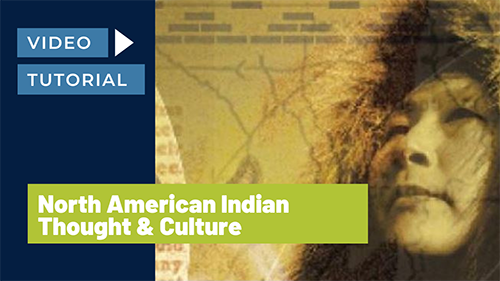 North American Indian Thought & Culture: Video Tutorial
