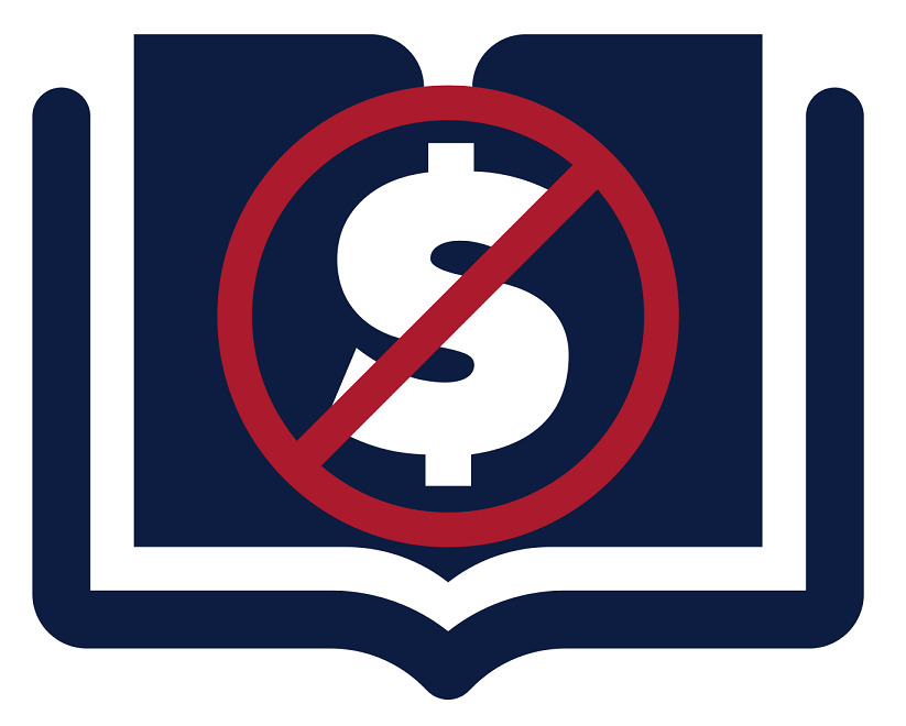 Zero Textbook Costs Logo