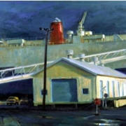 Cargo Ship at Benicia Arsenal